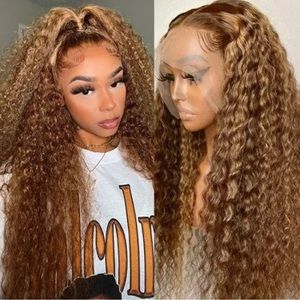 24 inch Brazilian Deep Wave Highlighted Wig Unit